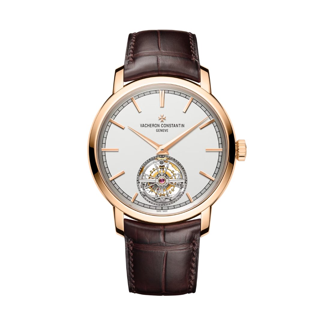 Đồng Hồ Vacheron Constantin Traditionnelle Silver Tourbillon 6000T/000R-B346