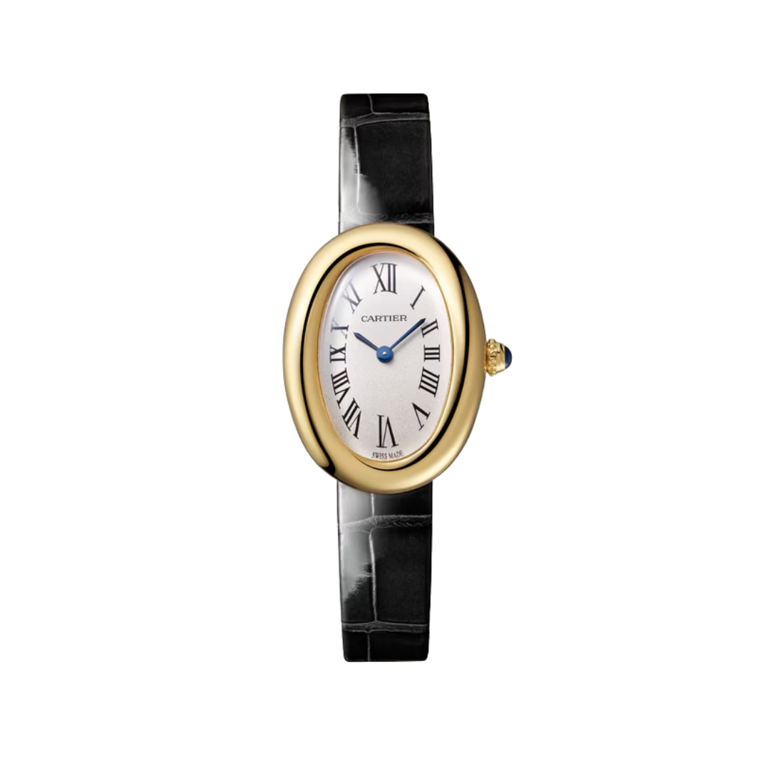 Đồng Hồ Cartier Baignoire Yellow Gold Silver Dial 23.1mm WGBA0042