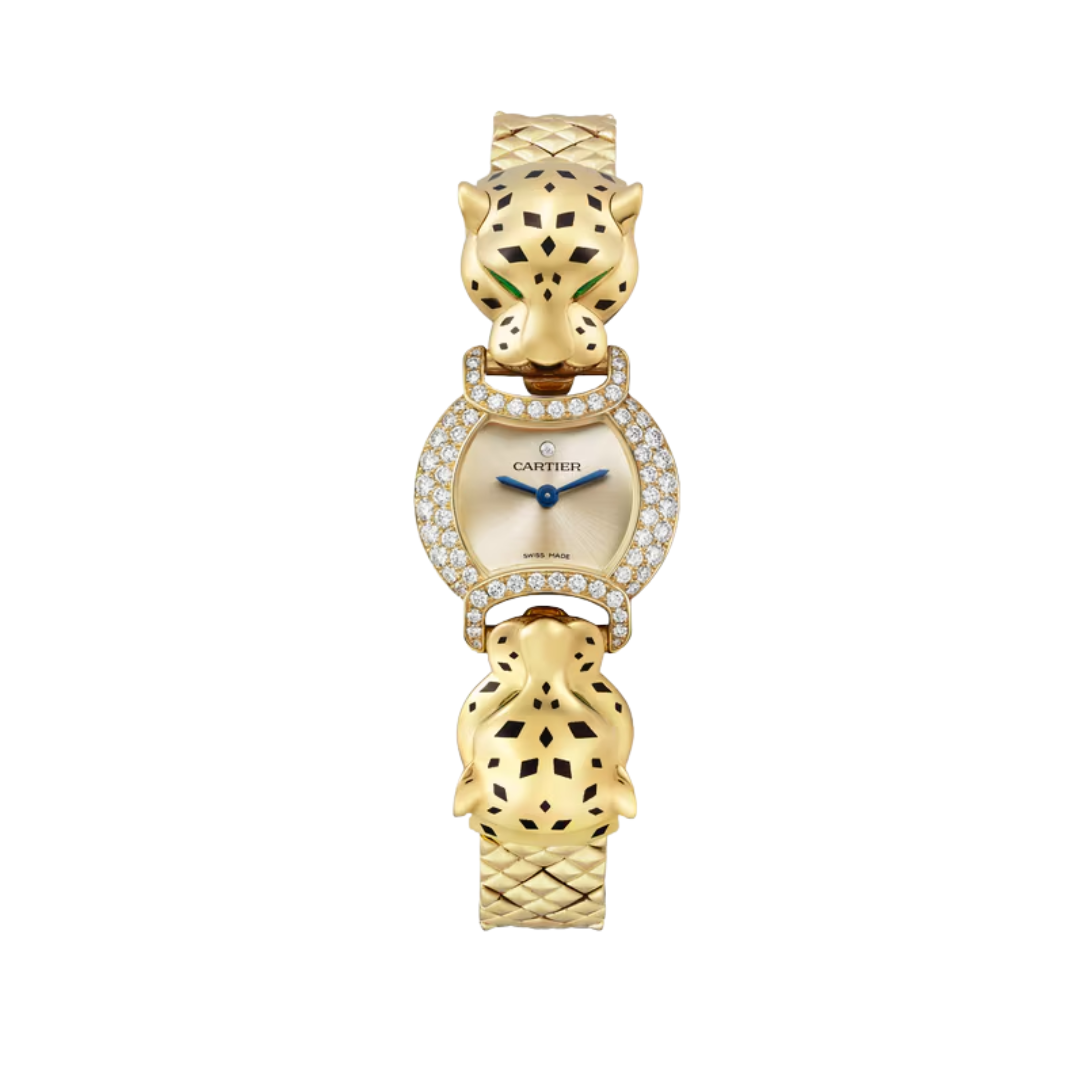 Đồng Hồ Cartier La Panthère De Cartier Yellow Gold Golden Dial 22.2mm HPI01731
