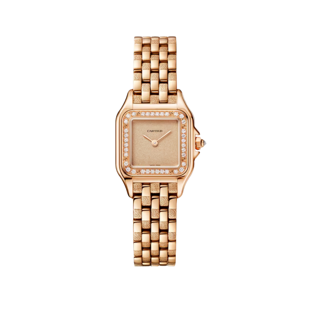 Đồng Hồ Cartier Panthère De Cartier Rose Gold Gold Dial 22mm WJPN0058