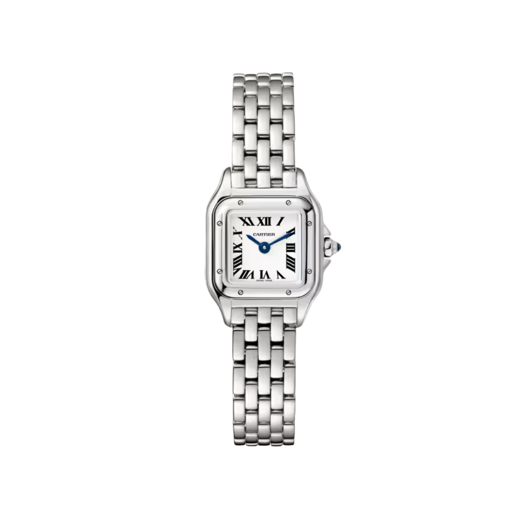 Đồng Hồ Cartier Panthère De Cartier Steel Silver Dial 18.5mm WSPN0012