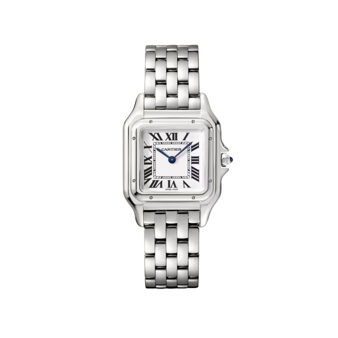 Đồng Hồ Cartier Panthère De Cartier Steel Silver Dial 26.7mm WSPN0015