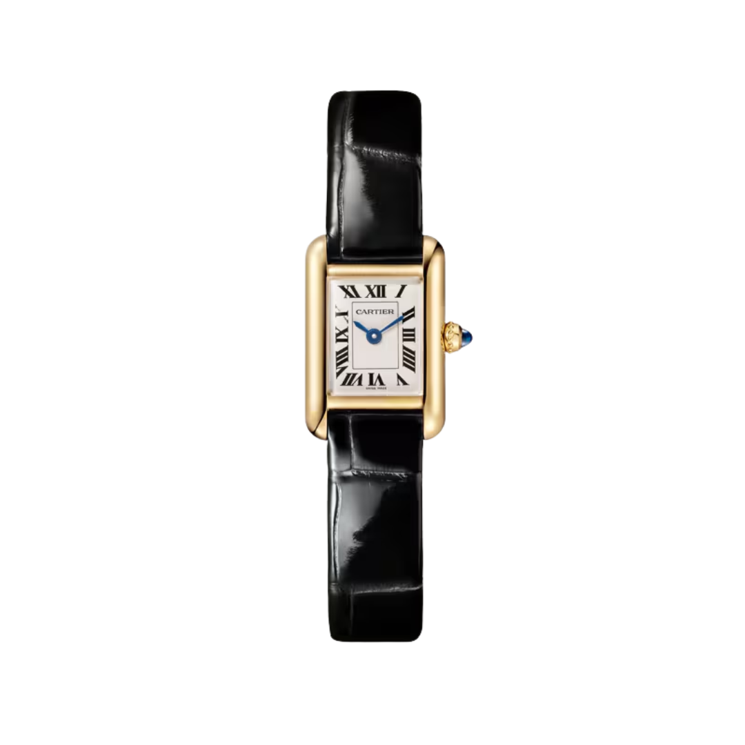 Đồng Hồ Cartier Tank Louis Cartier Yellow Gold Silver Dial 16.5mm WGTA0352