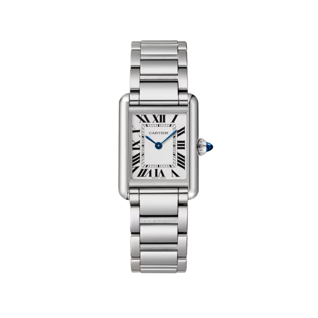 Đồng Hồ Cartier Tank Must SolarBeat™ Steel Silver Dial 22mm WSTA0121