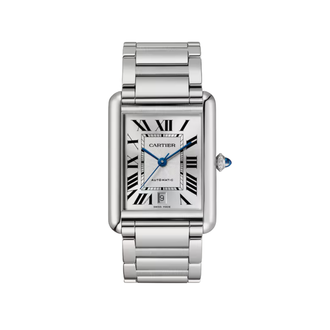 Đồng Hồ Cartier Tank Must Steel Silvered Flinqué Dial 31mm WSTA0053