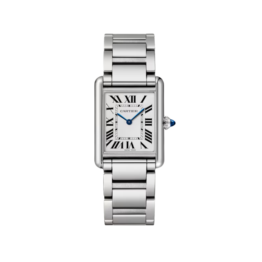 Đồng Hồ Cartier Tank Must SolarBeat™ Steel Silver Dial 25.5mm WSTA0122