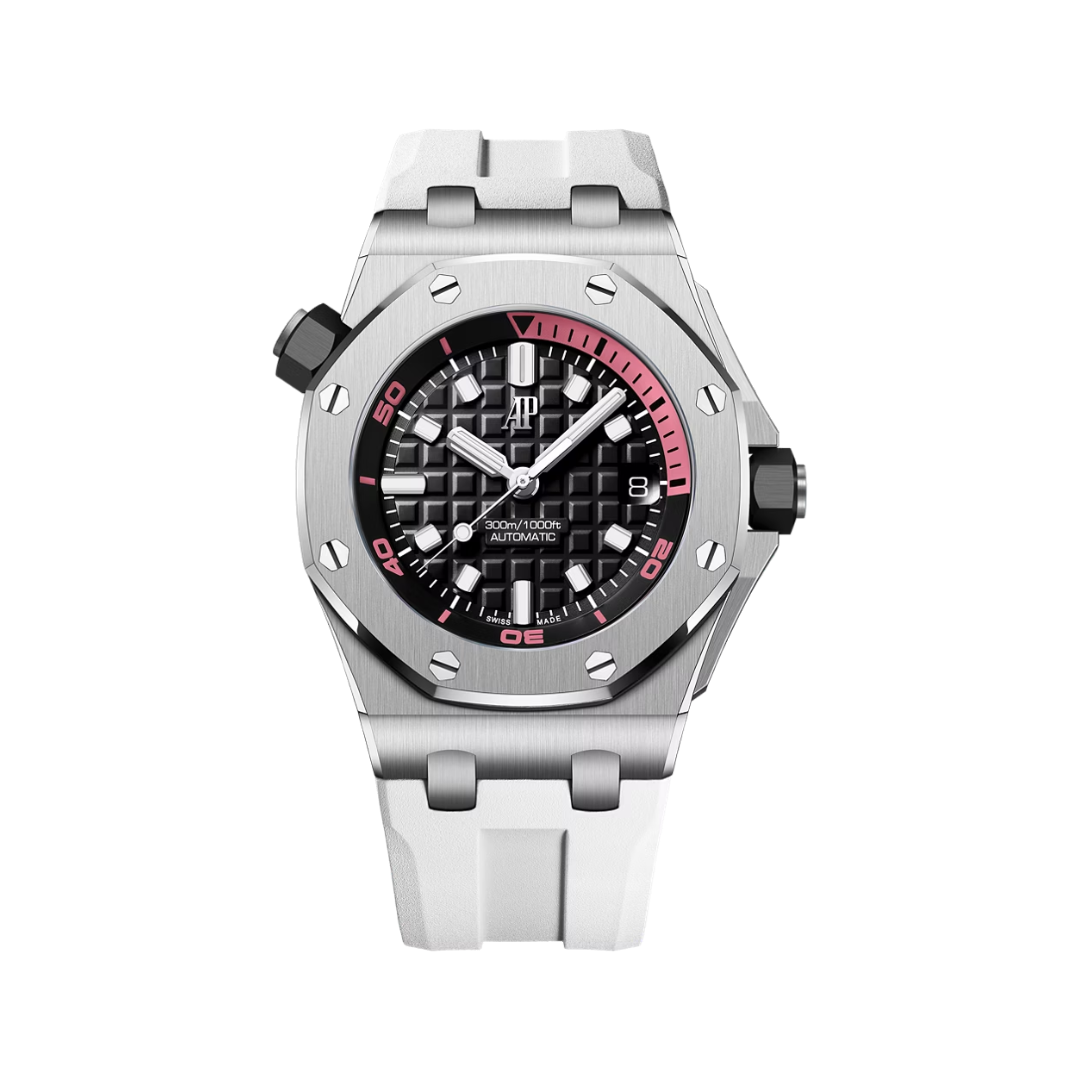 Đồng Hồ Audemars Piguet Royal Oak Offshore Black/Pink 42mm 15720ST.OO.A010CA.01