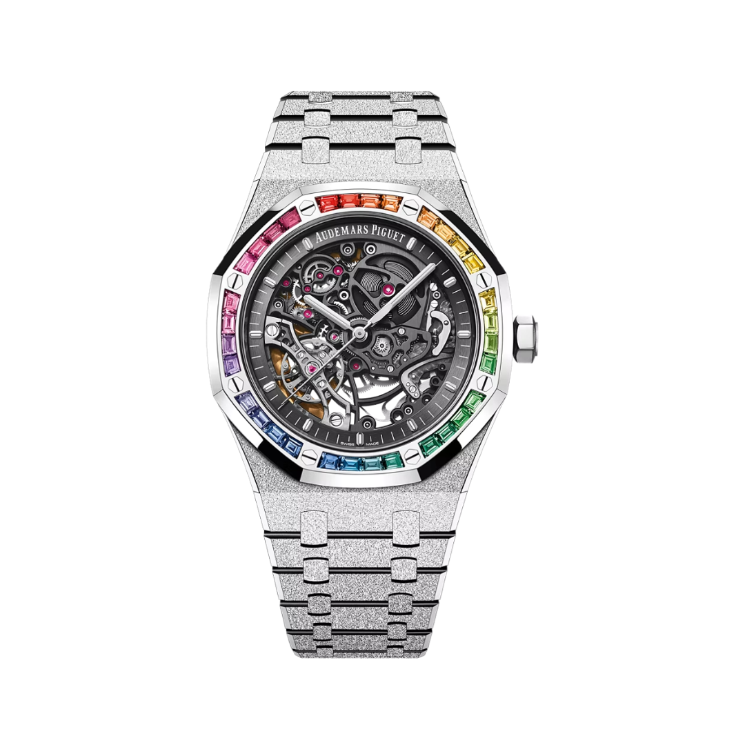 Đồng Hồ Audemars Piguet Royal Oak Slate Grey Skeleton 41mm 15412BC.YG.1224BC.03-B