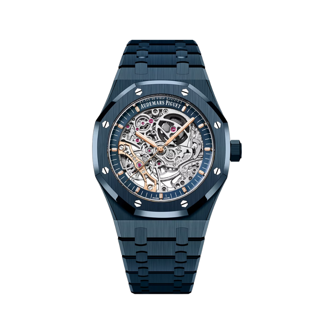 Đồng Hồ Audemars Piguet Royal Oak Blue Ceramic Skeleton 41mm 15416CD.OO.1225CD.01