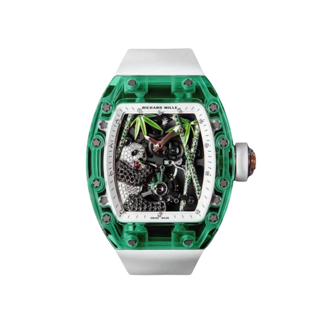 Richard Mille “Panda” RM 26-01 Tourbillon Green Sapphire Piece Unique