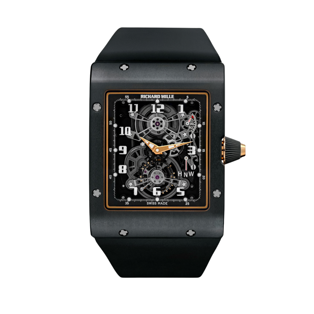 Đồng Hồ Richard Mille RM 017 Black Manual Winding Tourbillon Extra Flat