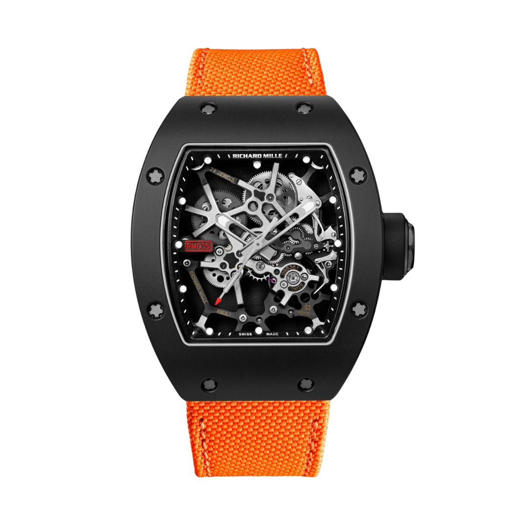 Đồng hồ Richard Mille RM 035 Carbon TPT Black Rafael Nadal RM035