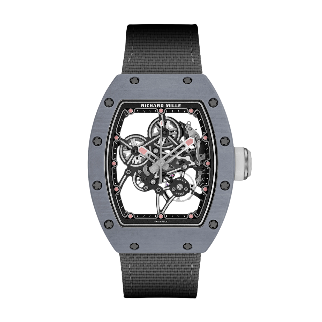 Đồng Hồ Richard Mille RM 55‑01 Grey Quartz TPT® Manual Winding