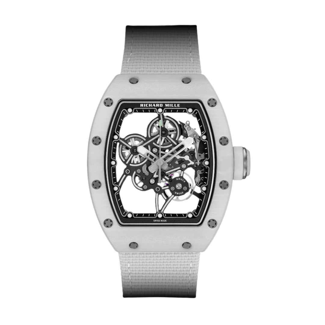 Đồng Hồ Richard Mille RM 55‑01 White Quartz TPT® Manual Winding