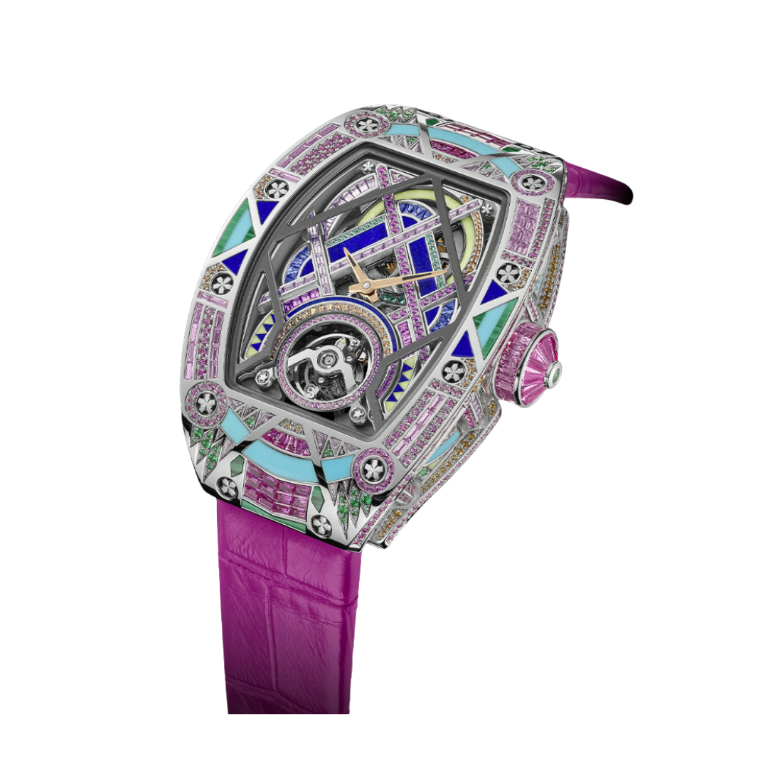 Đồng Hồ Richard Mille RM HJ-02 Pink Pursuit Automatic Winding Tourbillon