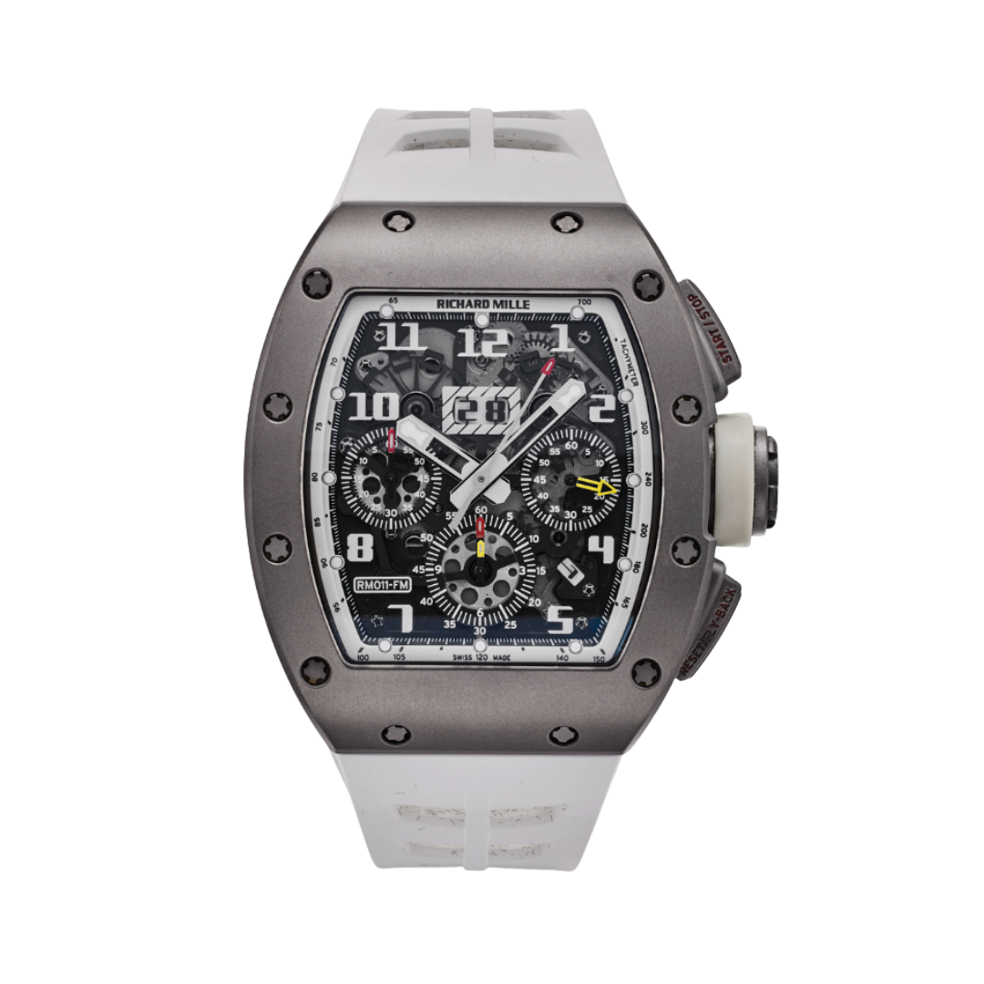 Richard Mille RM011 Americas White Automatic Flyback Chronograph Titanium