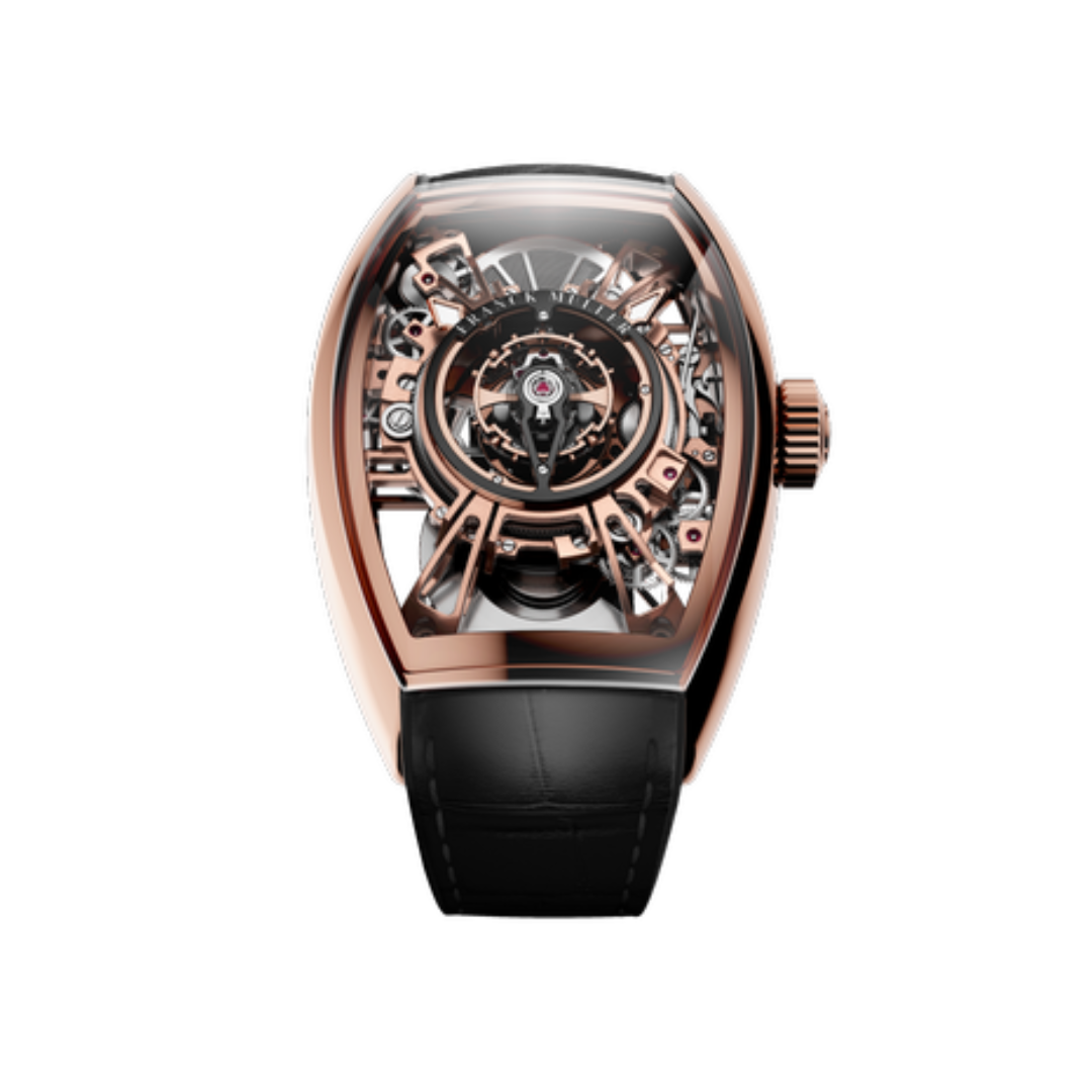 Đồng Hồ Franck Muller Grand Central Tourbillon Curvex CX Skeleton CX 36 T CTR SQT 5N 5N