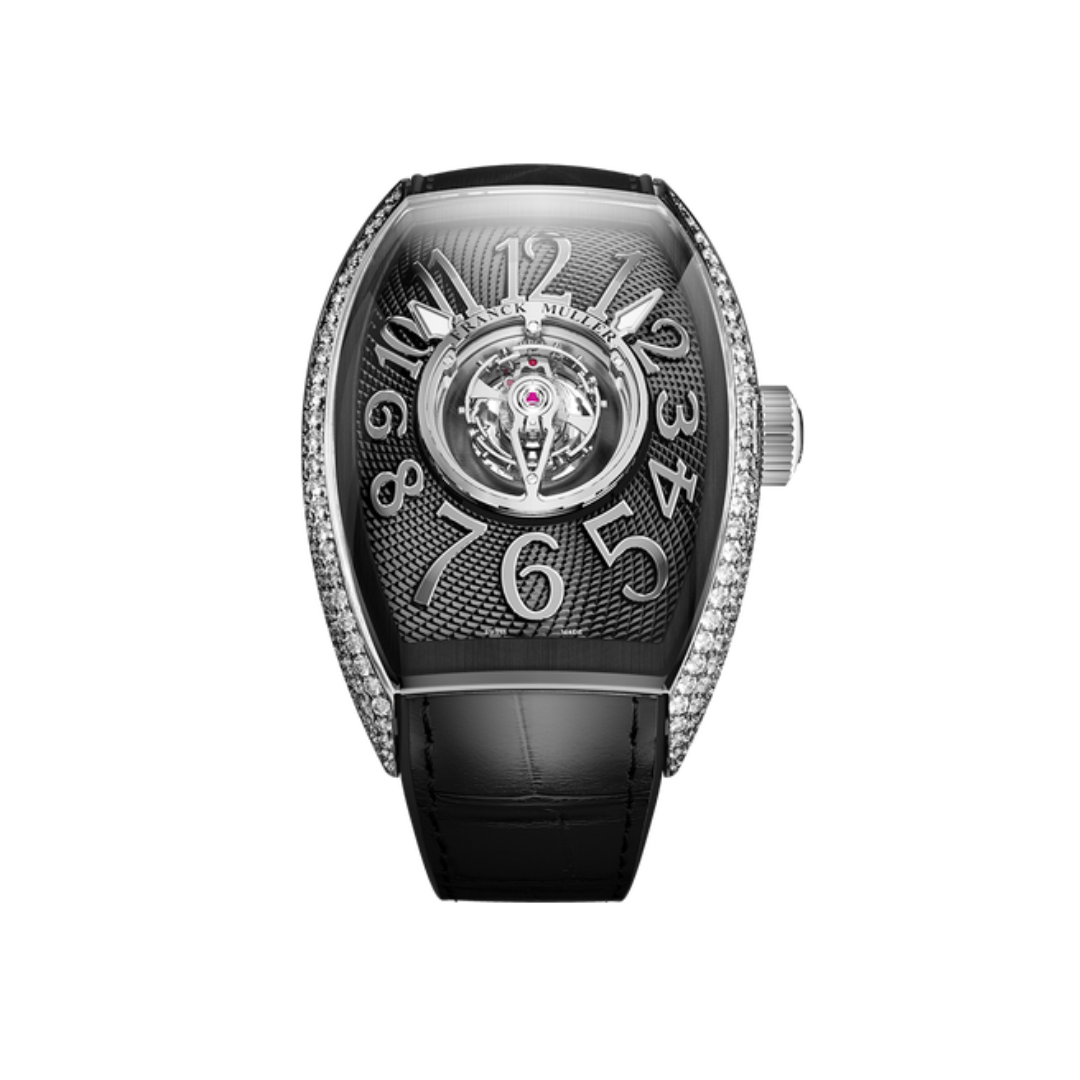 Đồng Hồ Franck Muller Curvex CX Grand Central Tourbillon CX 40 T CTR D AC TTNRBR Black Dial