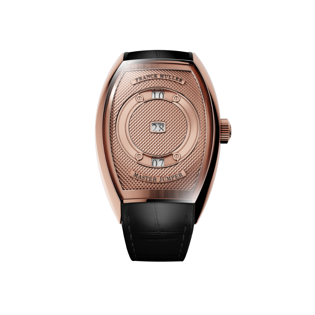 Đồng Hồ Franck Muller Curvex CX Master Jumper CX 38 MJ 5N 5NBR Rose Gold Dial