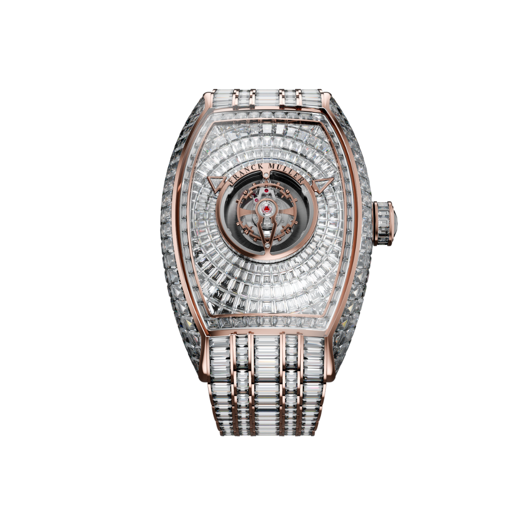 Đồng Hồ Franck Muller Grand Central Tourbillon Curvex CX Baguette CX 36 T CTR INV C INV 5N 5N