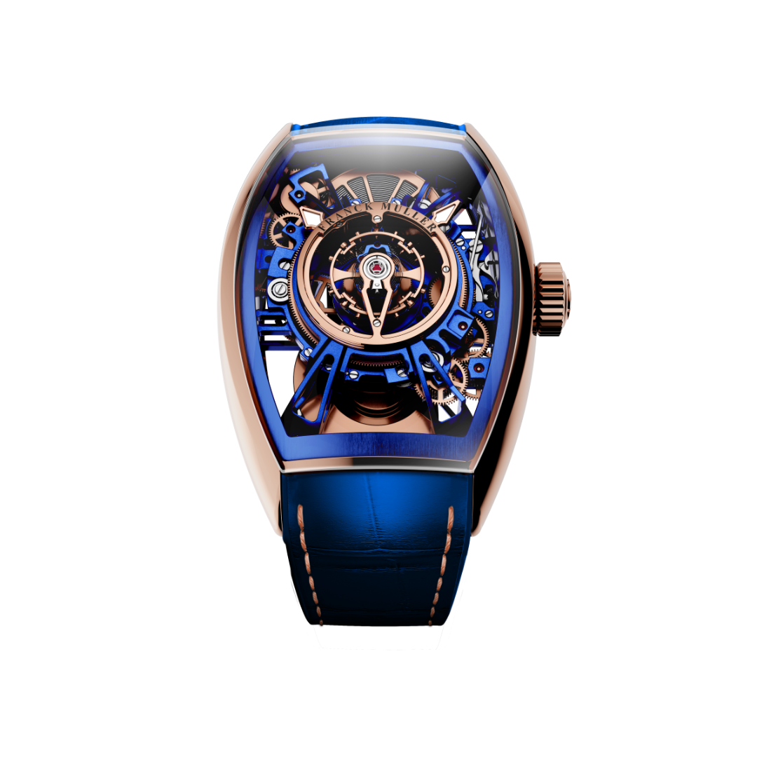 Đồng Hồ Franck Muller Grand Central Tourbillon Curvex CX Skeleton CX 36 T CTR SQT 5N ACBLBR