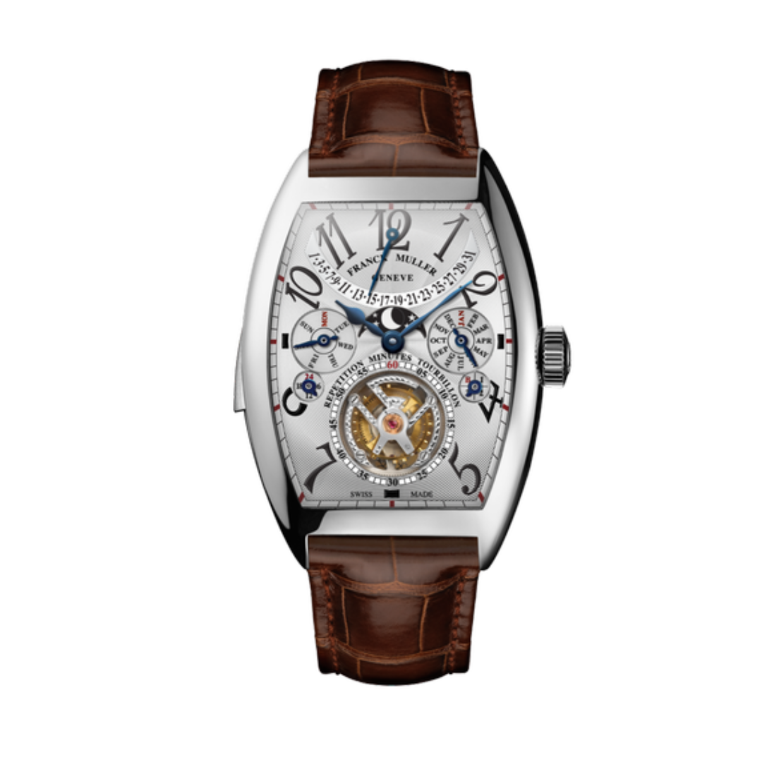 Đồng Hồ Franck Muller Perpetual Calendar 8880 RM T QP White Gold Brown Strap