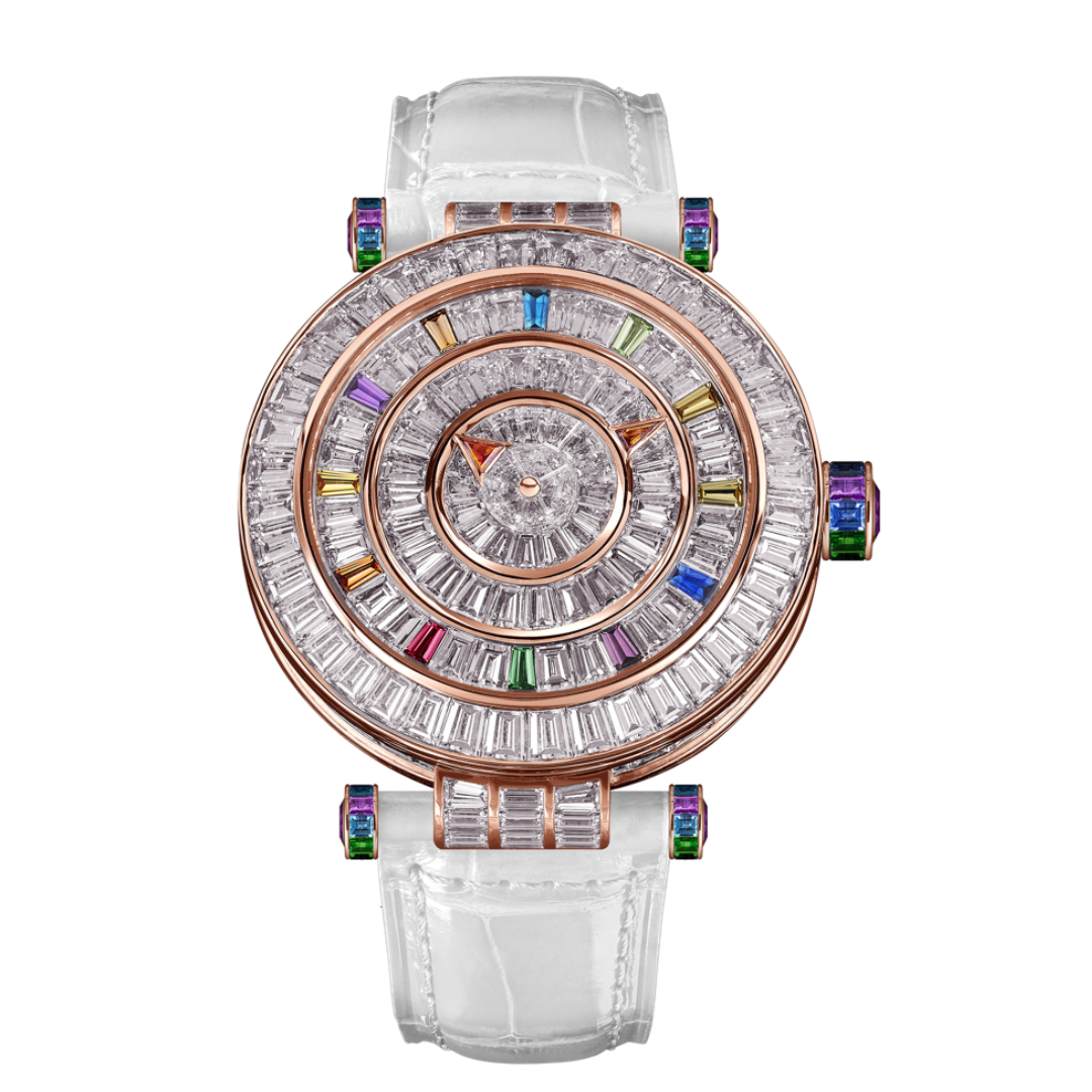 Đồng Hồ Franck Muller Round Double Mystery 42 DM COL DRM BAG C BAG