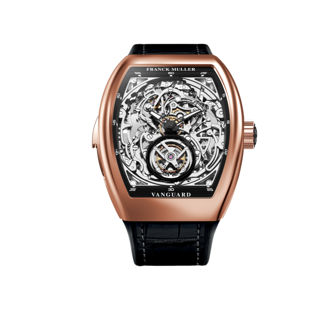 Đồng Hồ Franck Muller Skeleton Tourbillon Minute Repeater V 50 L RM T SQT (NR) Rose Gold Silver Dial
