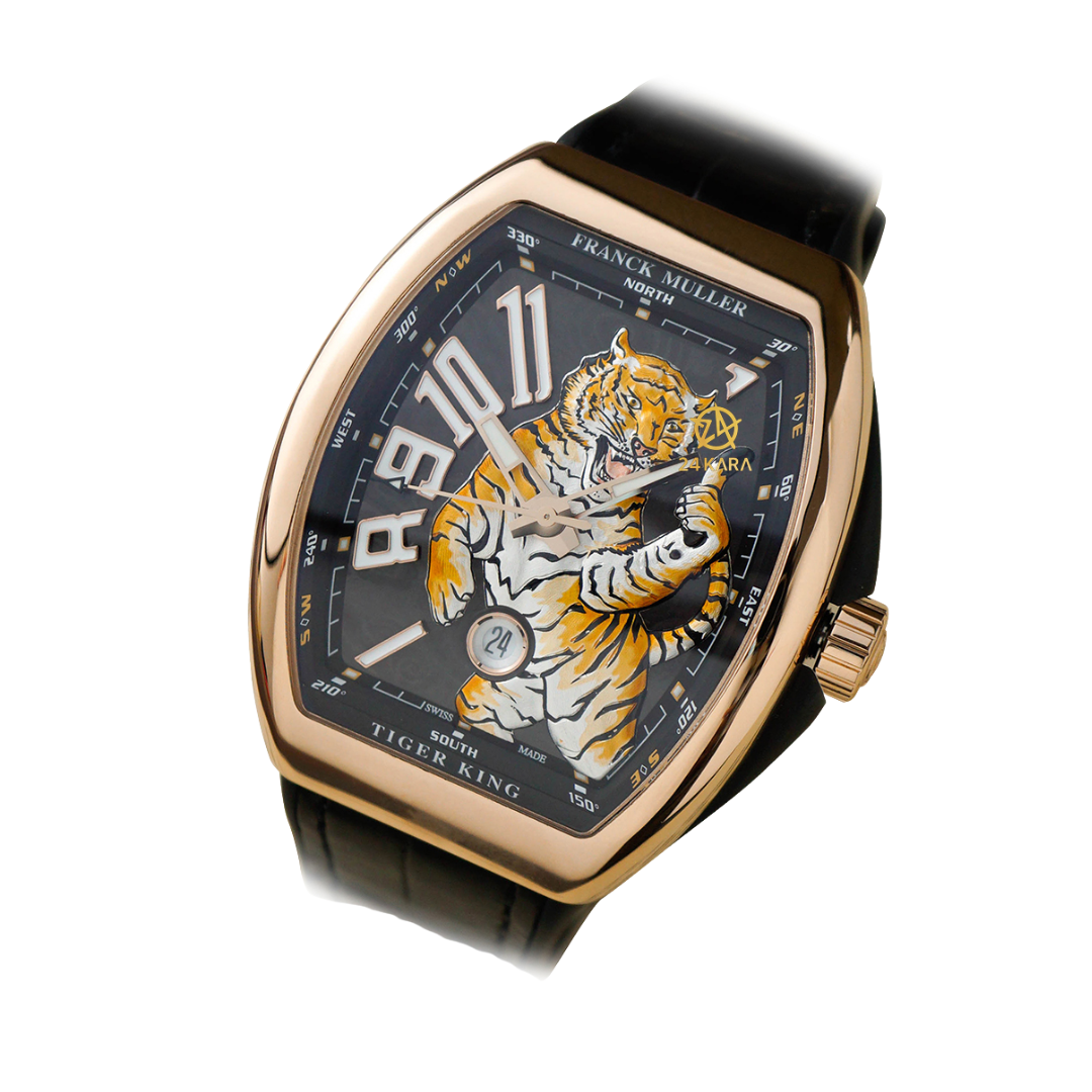 Đồng Hồ Franck Muller Vanguard Tiger King V45 YT SC DT 5N NR