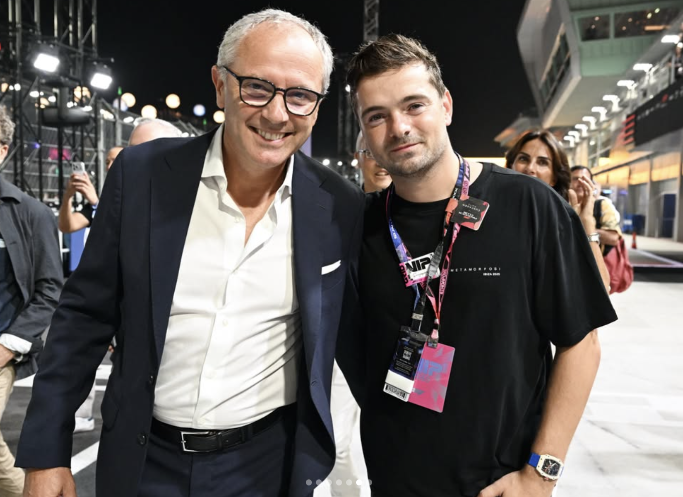 Martin Garrix (khách mời, DJ) đeo Richard Mille RM 67-02 Alexis Pinturault Edition